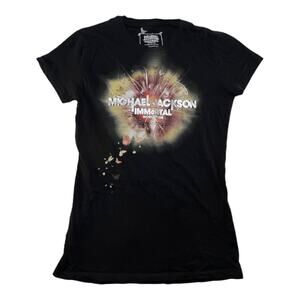 Michael Jackson The Immortal World Tour By Cirque Du Soleil Womens Shirt S